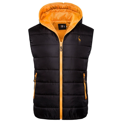Men's Padded Winter Gillet with Hood