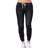 Women's Draw Cord Comfort Fit Jeans
