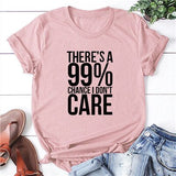 Women's I Don't Care T-Shirt