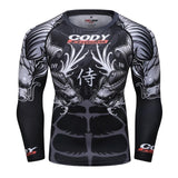 Samurai Bushido Rash Guard Jersey in a Variety of Designs
