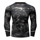 Samurai Bushido Rash Guard Jersey in a Variety of Designs