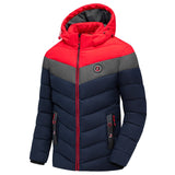 Two-Tone Thick Winter Waterproof Puffer Coat
