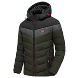 Two-Tone Thick Winter Waterproof Puffer Coat