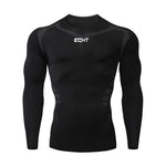 Unique Black Compression / Rash guard 2-Piece Set